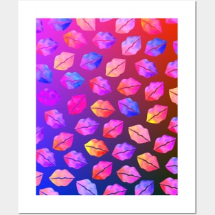 LOVE Lips Posters and Art